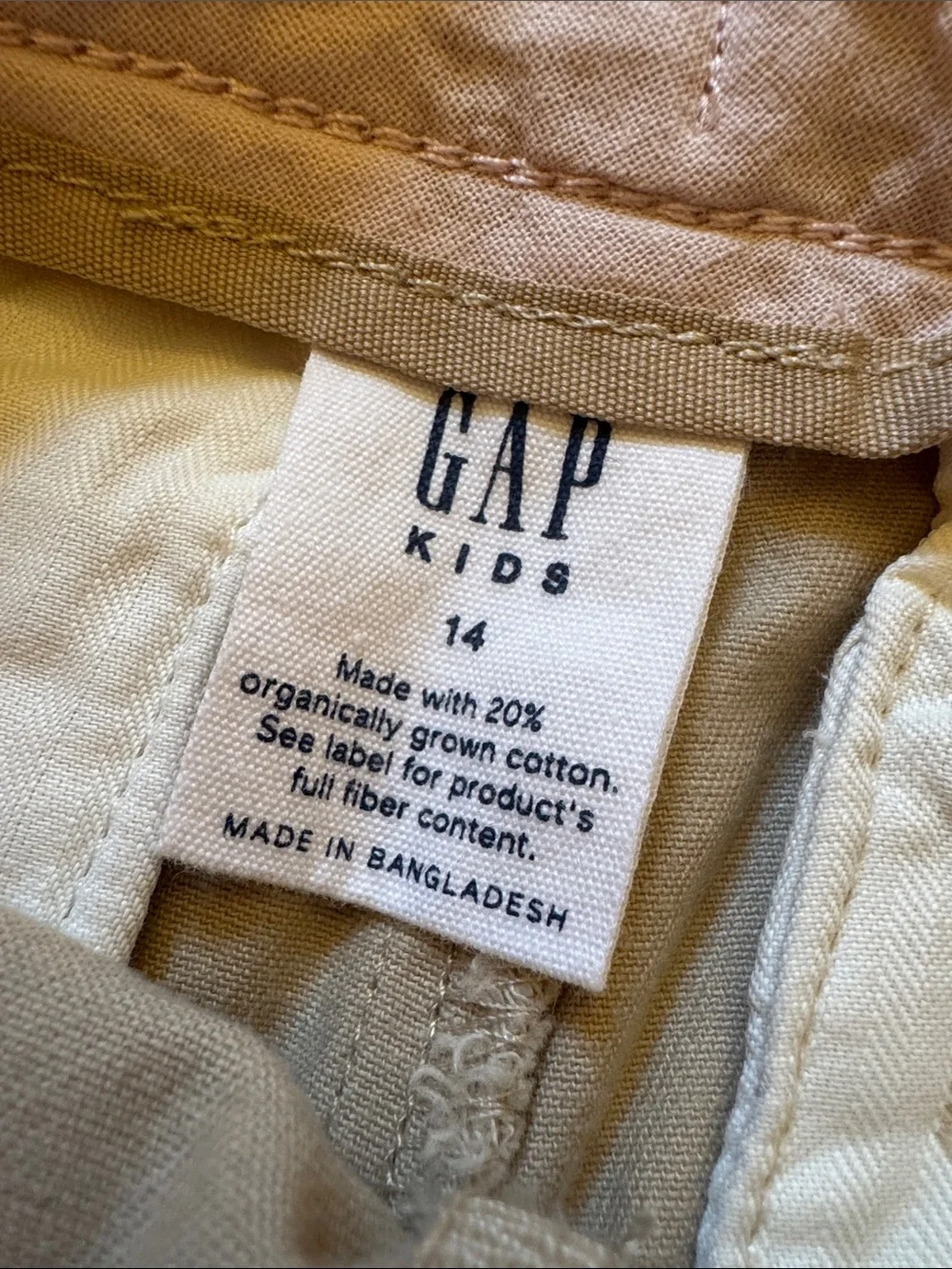 GAP Khaki Bermuda Shorts for Kids